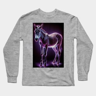 Farm Donkey Art Long Sleeve T-Shirt